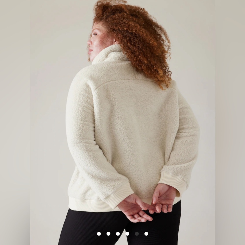 NWT Athleta Tugga Sherpa Jacket - Picture 2 of 8